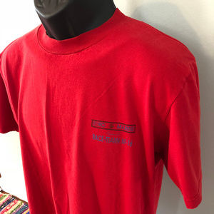 80s Euro Marine Offshore Race Shirt Red Large